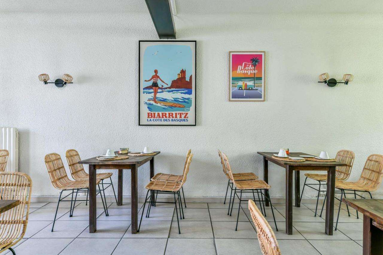 Hotel Val Flores Logis Biarritz Esterno foto