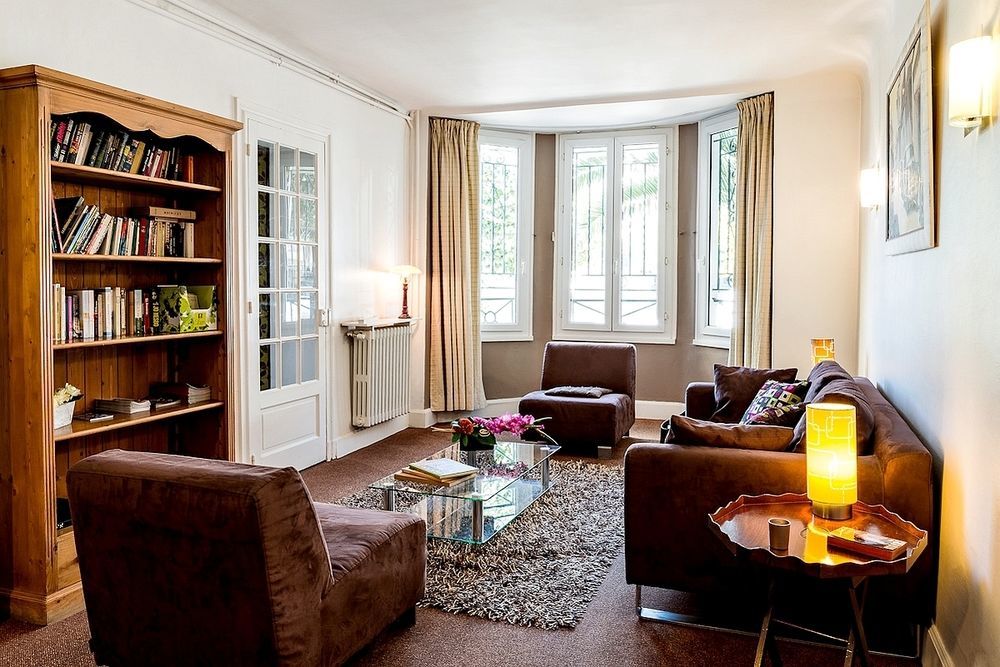 Hotel Val Flores Logis Biarritz Esterno foto